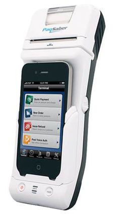 Select LIRR conductors will be outfitted with a version of this iPhone credit card reader starting today